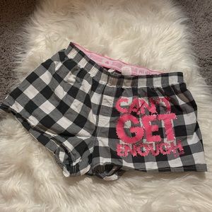 Vs Pink Pajama Shorts
